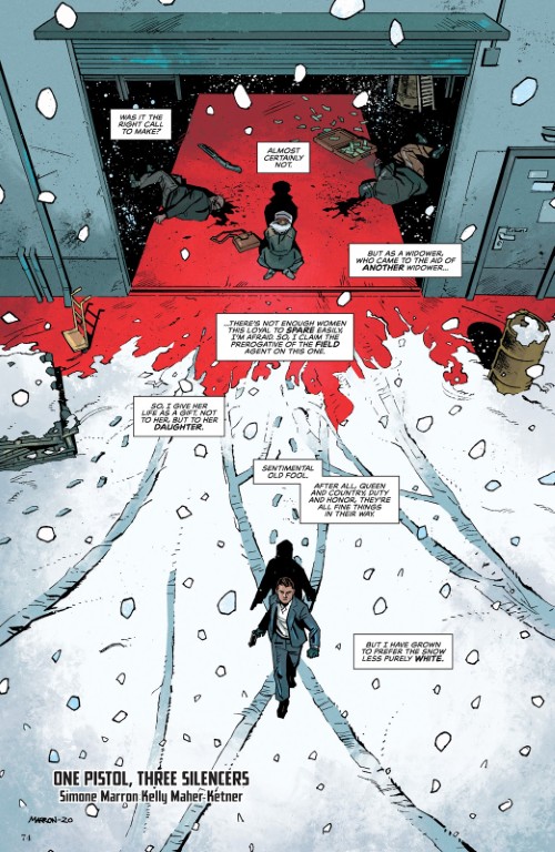 James Bond Reflections of Death Pg. 20 - published by Eoin Marron